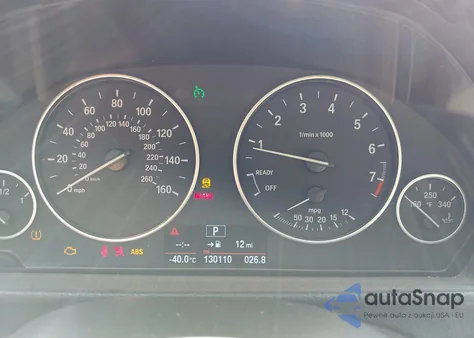 2014 BMW 320I z USA, uszkodzony, nr VIN WBA3B1C56EK133505